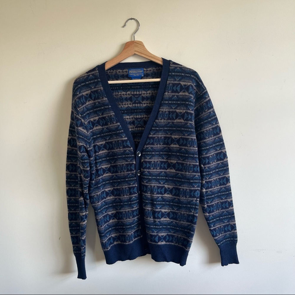 Pendleton Vintage Wool Knit Cardigan